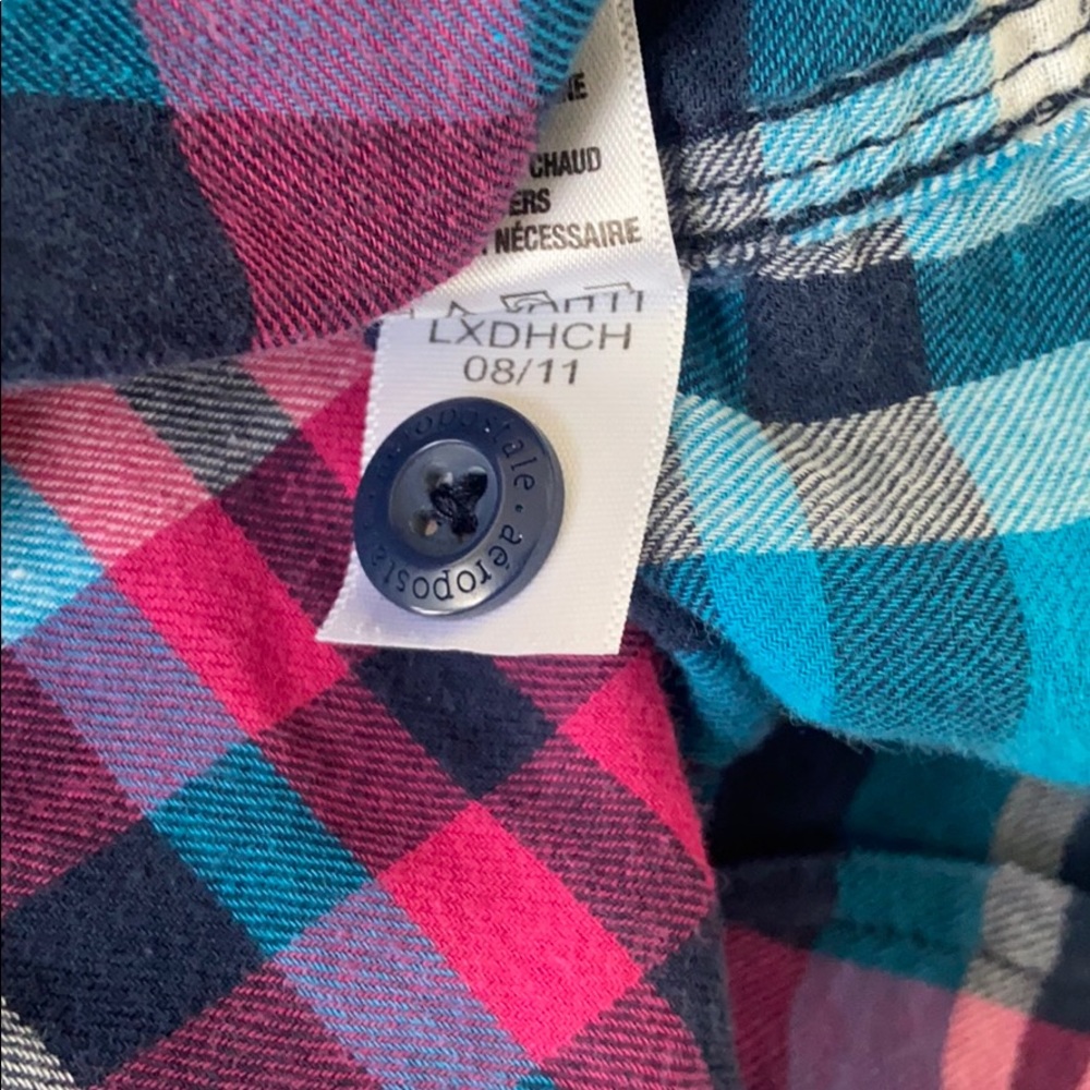 Aéropostale Plaid Button Up Long Sleeve - Picture 5 of 5